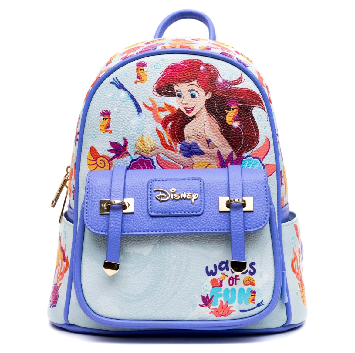 Disney Princess Ariel 11”  Pebble Grain Mini BP