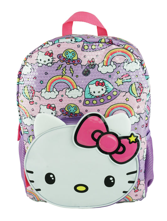 HELLO KITTY LARGE 16" SPACE SEQUIN