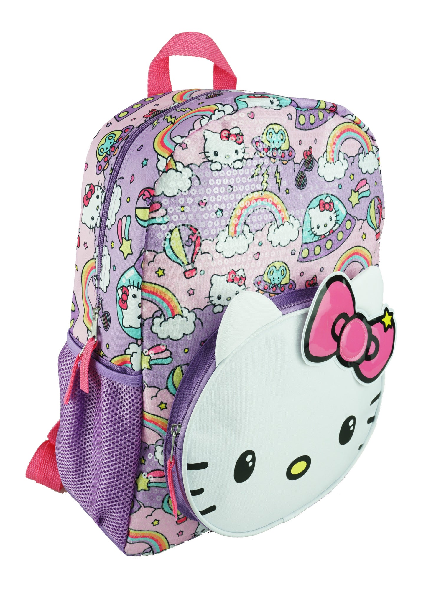 HELLO KITTY LARGE 16" SPACE SEQUIN