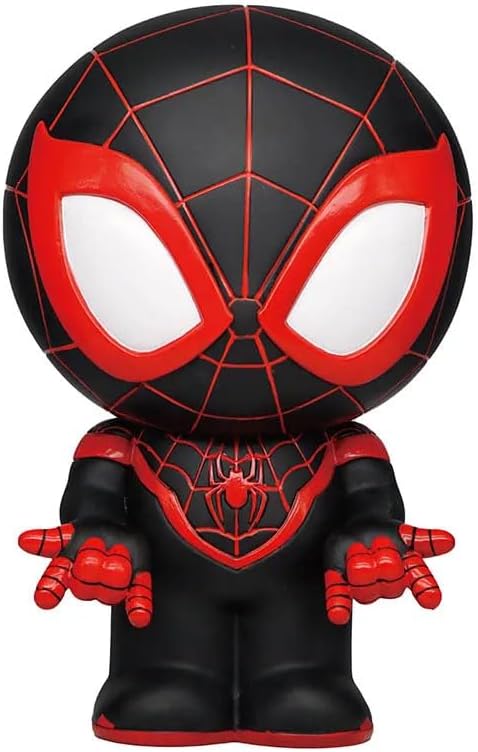 Spider-Man Miles Morales Piggy Bank 8"H