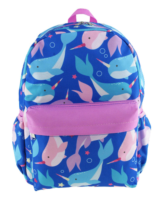 Narwhale 16" Junior Backpack