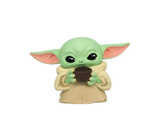 The Child with Mug - Grogu 'Baby Yoda' Figure Bank 8"