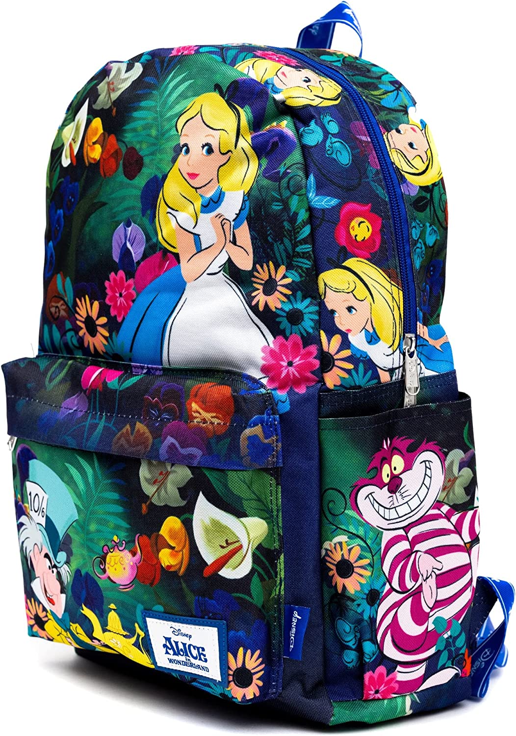 DISNEY Alice in Wonderland 17" Junior Backpack