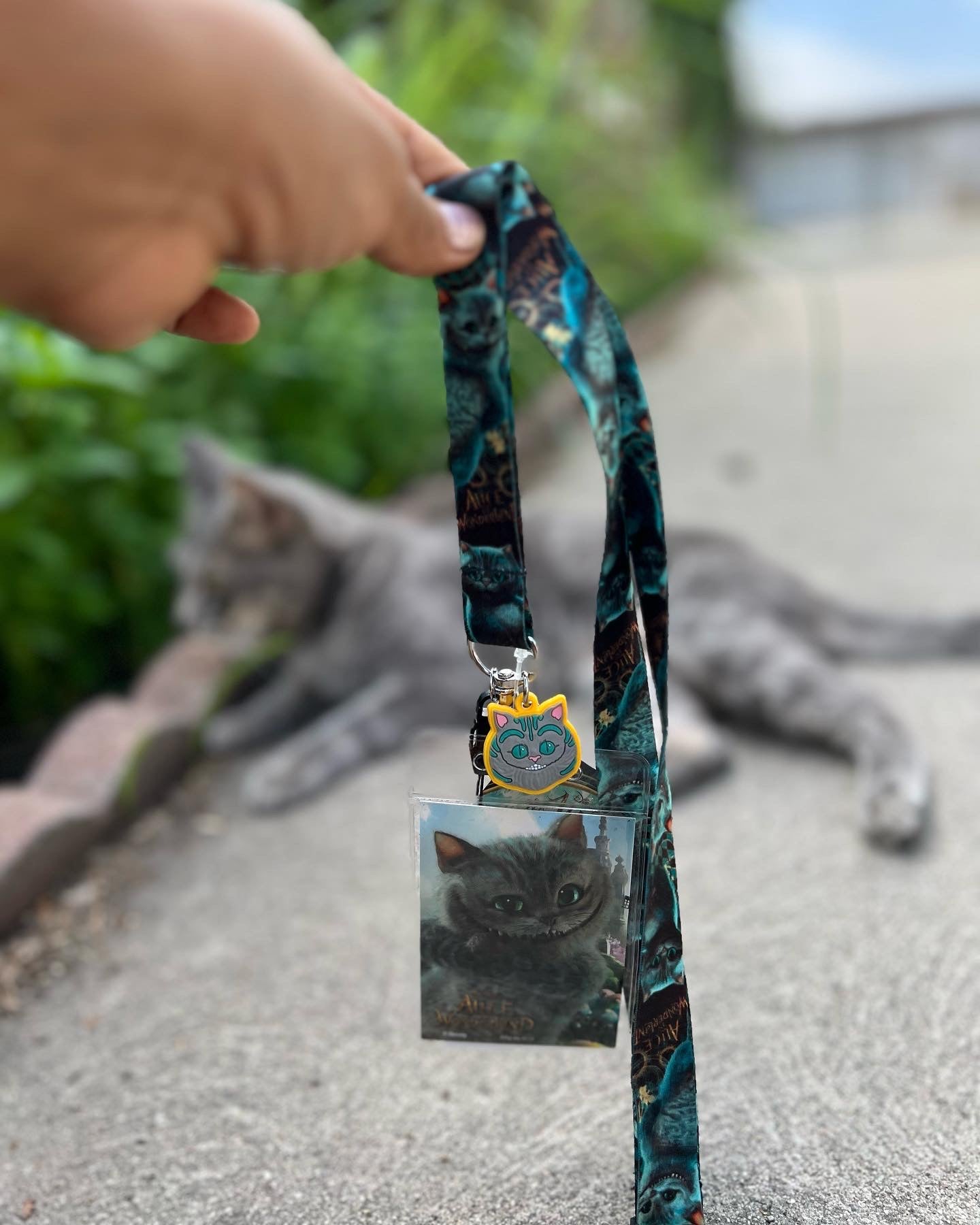 Disney Cheshire Cat Lanyard